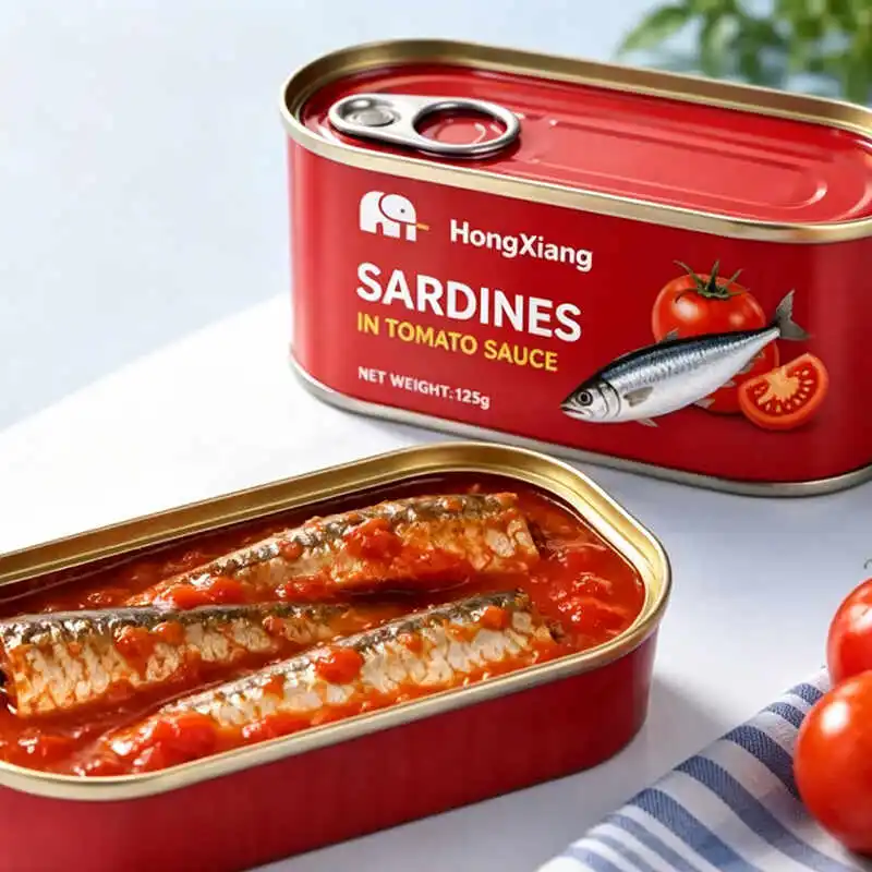 Canned Sardines in Tomato Sauce