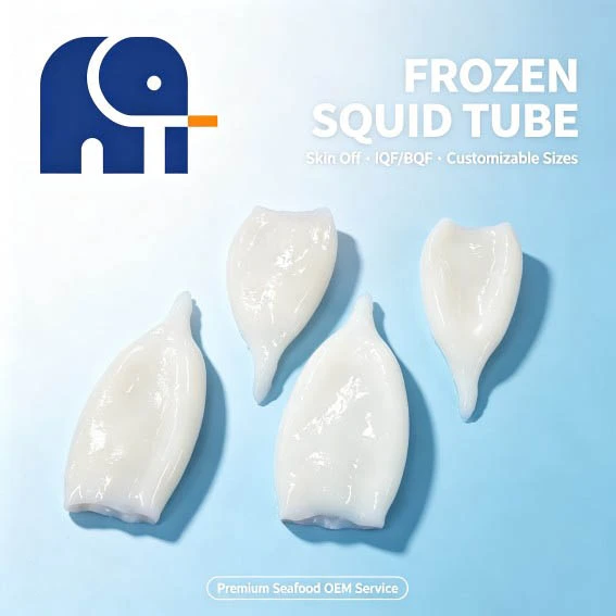 Customizable Frozen Squid Tube