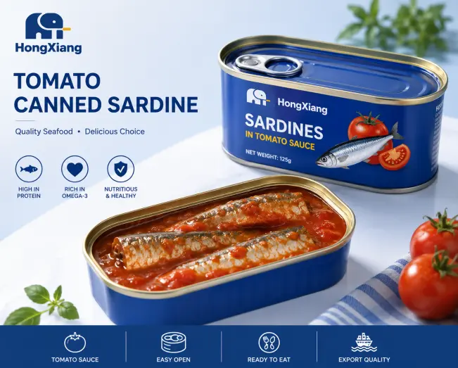 Canned Sardines in Tomato Sauc