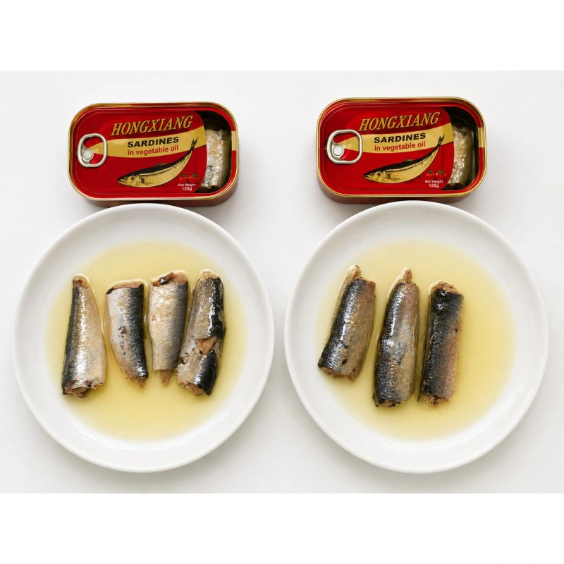 Canned Sardine In Vegetable Oil